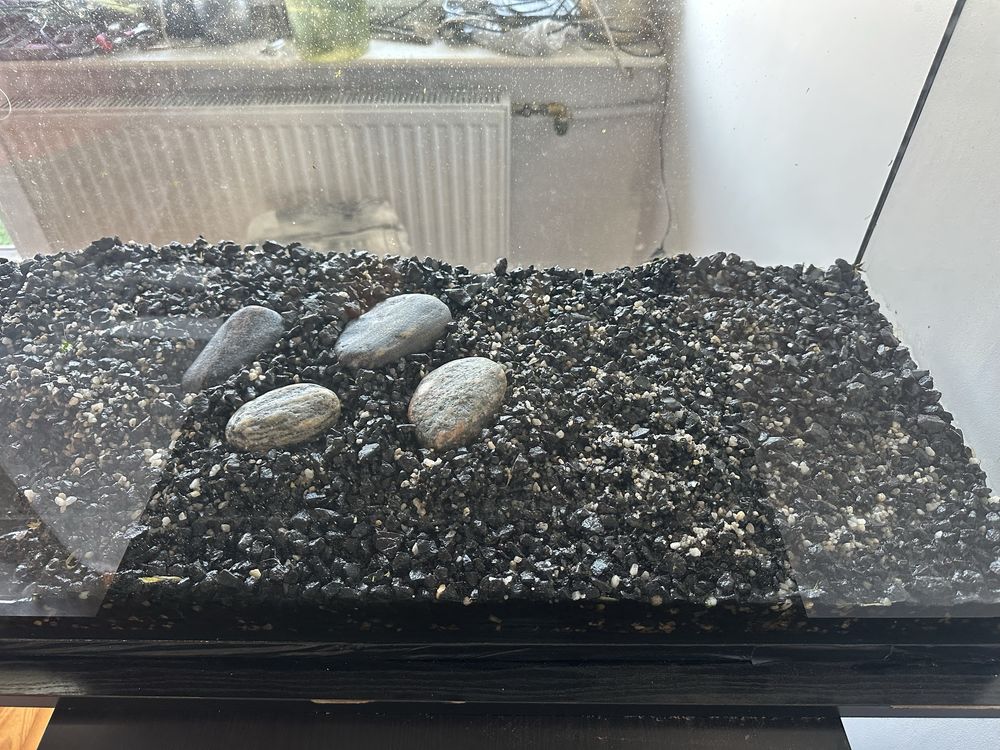 Akwarium 112 litrów+ oświetlenie led+ filtr fluval 205