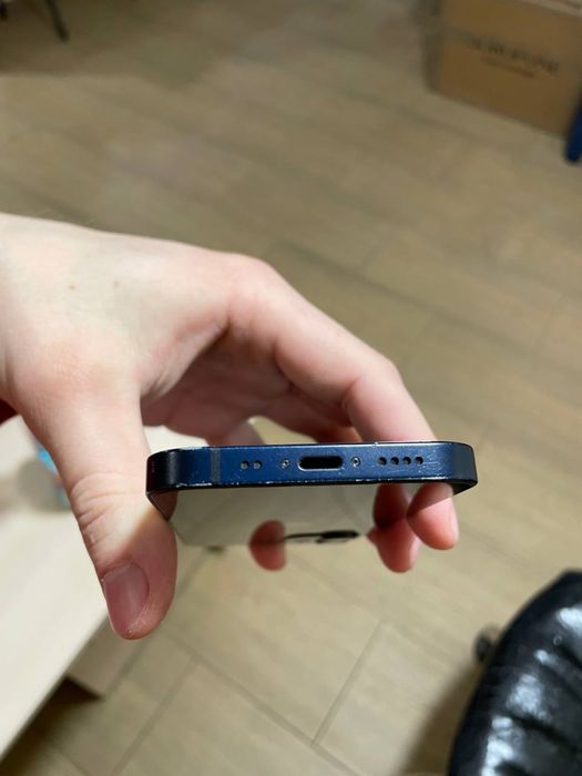 Смартфон iPhone 12 Mini 64 Gb Midnight (телефон Neverlock тёмный цвет)