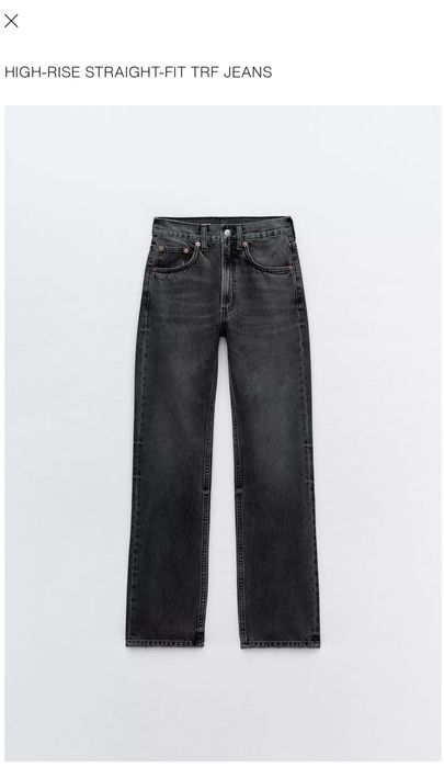 Джинсы Zara strait 32