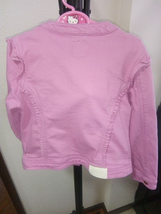 Casaco de ganga menina