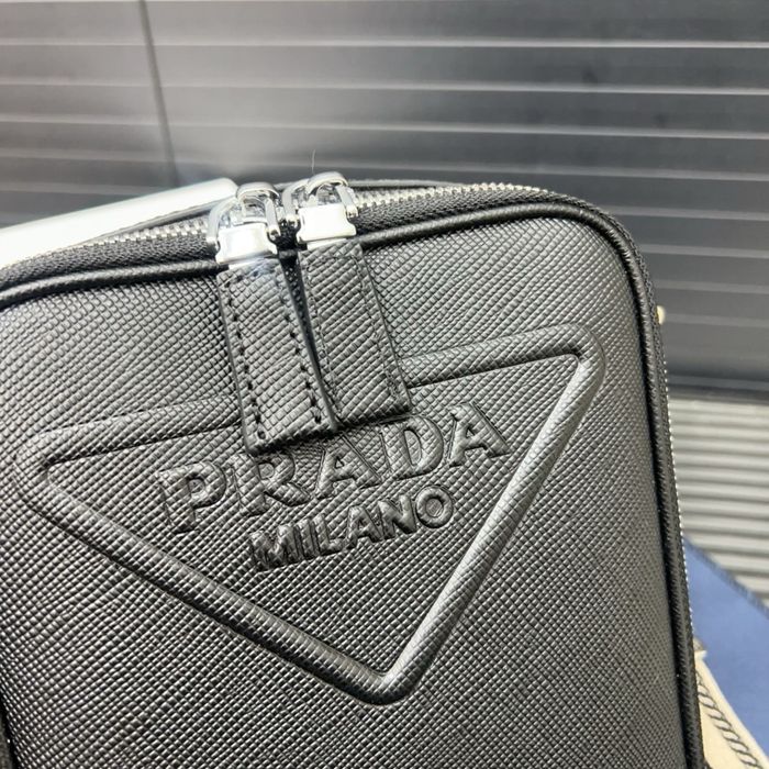 Prada сумка мужская барсетка черная клатч слинг