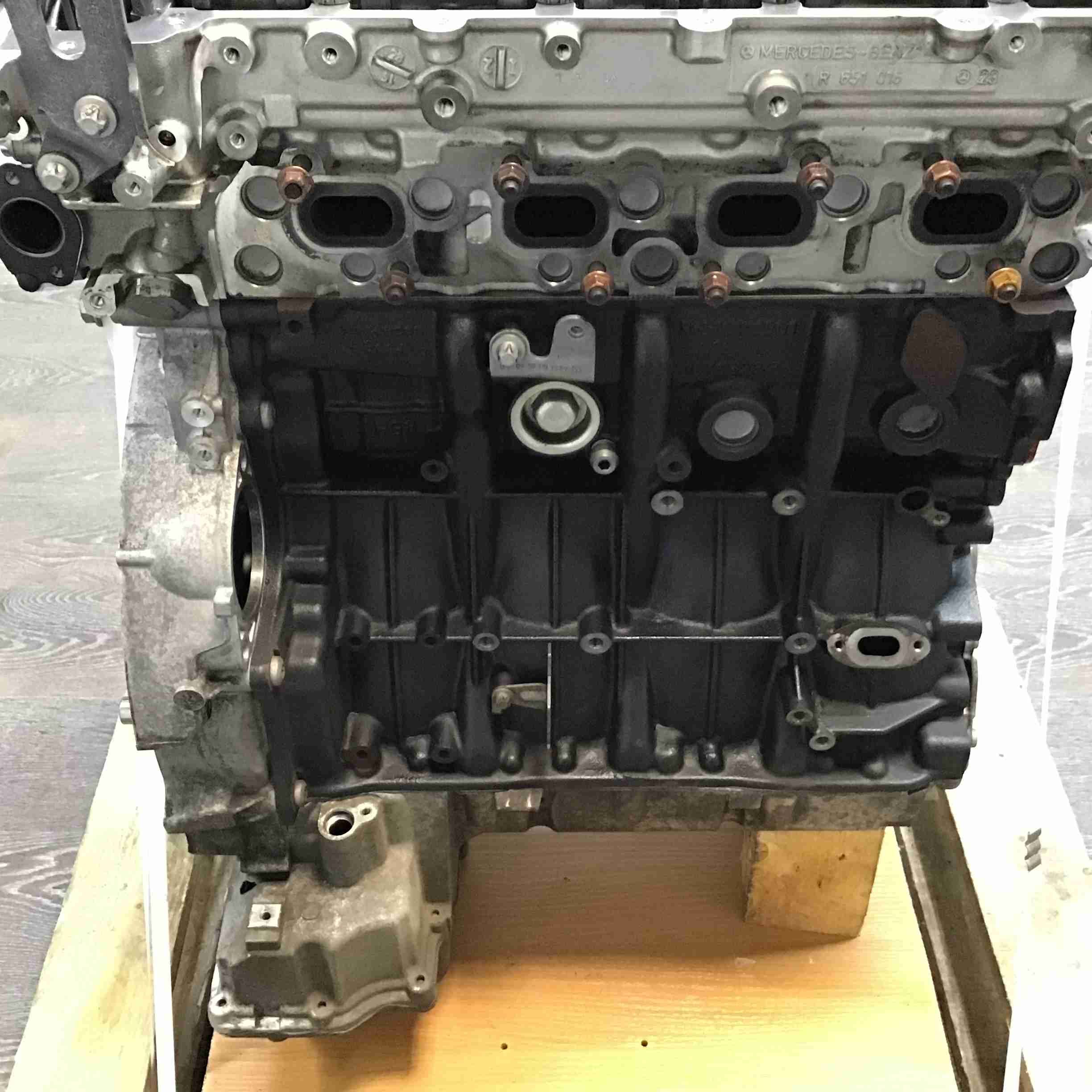Двигатель Mercedes W166 мотор 17г 2.2д пробег 70ткм ОМ651 A6510103906