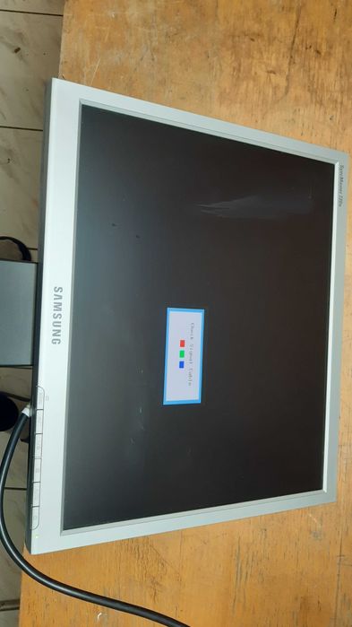 Monitor Benq Q7T5 17" sprawny+kabel sygnałowy,Samsung 17" 720N sprawny