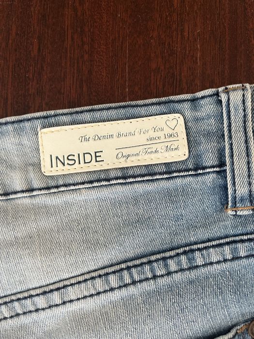 Shorty jeansowe inside
