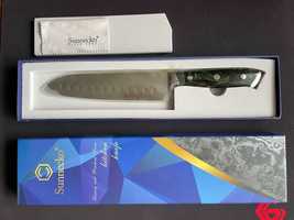 Оригінальний японський ніж  сантоку "SUNNECKO" нож шефповара