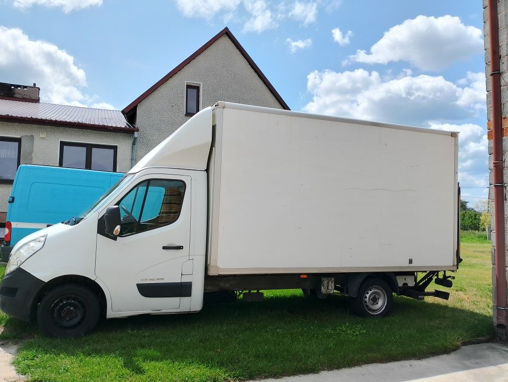 Kontener zabudowa 4,10x2,10x2,17 renault master