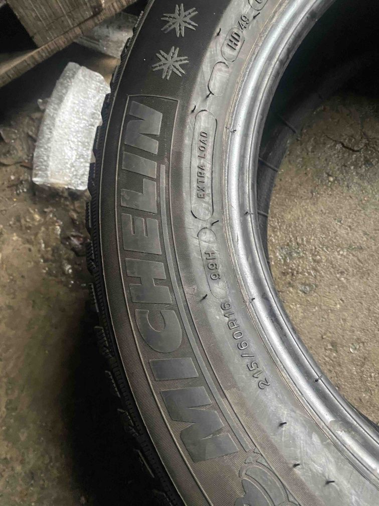 215.60.16 Michelin 4шт шини резина з Европи БВ склад Харків Шиномонтаж