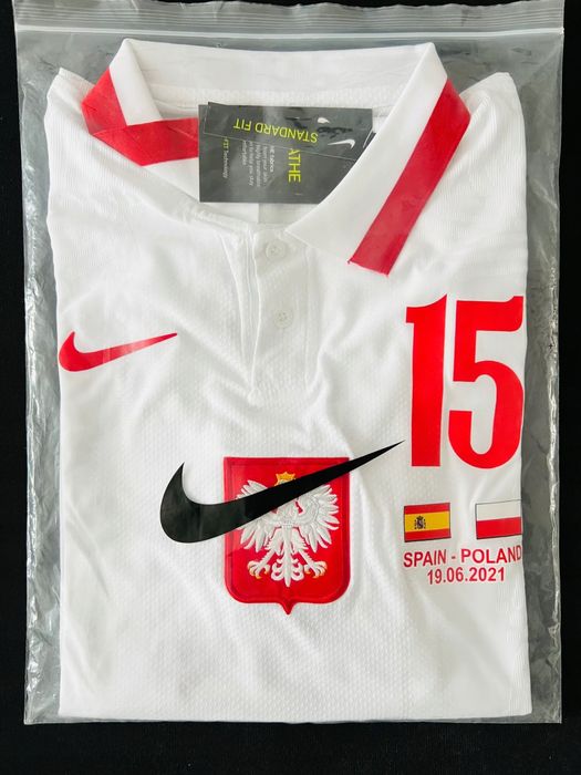 Hit! Meczowa Koszulka Reprezentacji z ME Kamil Glik z Autografem!