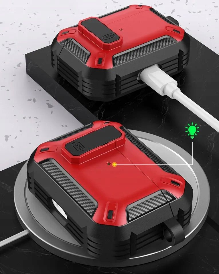 Etui Do Airpods Pro 2 Case Pokrowiec Obudowa Czarne