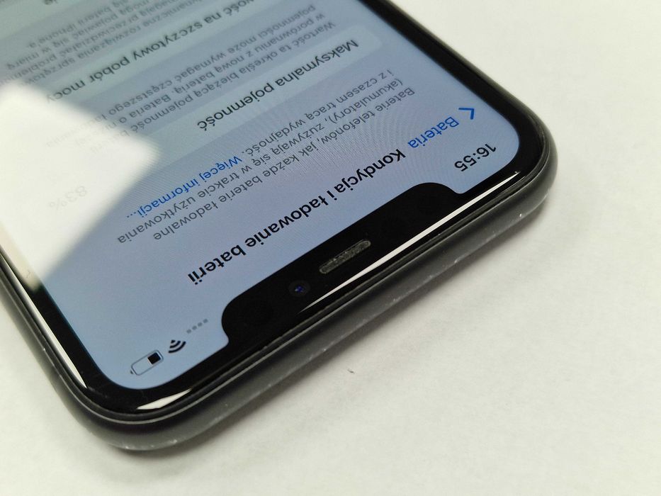 Iphone 11 128GB/ Black/ 83%/ Grade B+ / Gwarancja + ładowarka