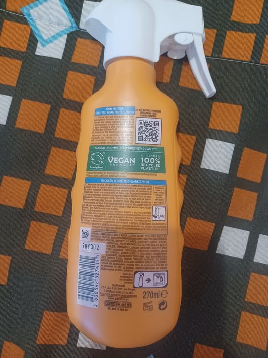 Protetor solar Garnier 50+