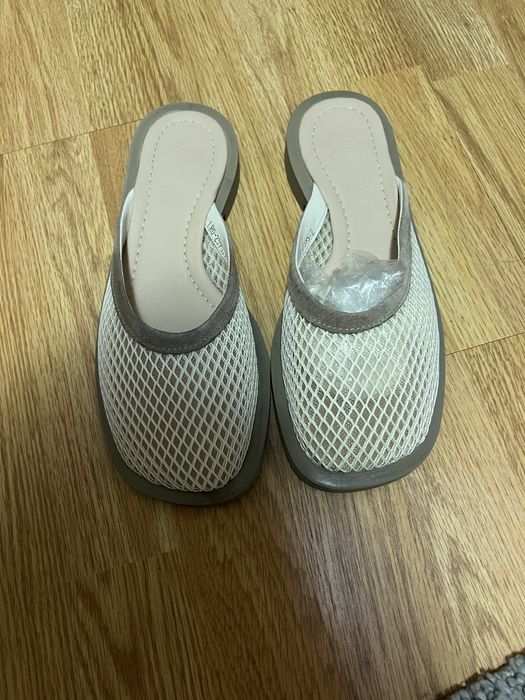 Жіночі тапочки в сіточку. Одягались 1 раз