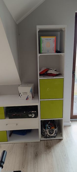 Komplet mebli do pokoju dziecięcego, młodzieżowego z biurkiem