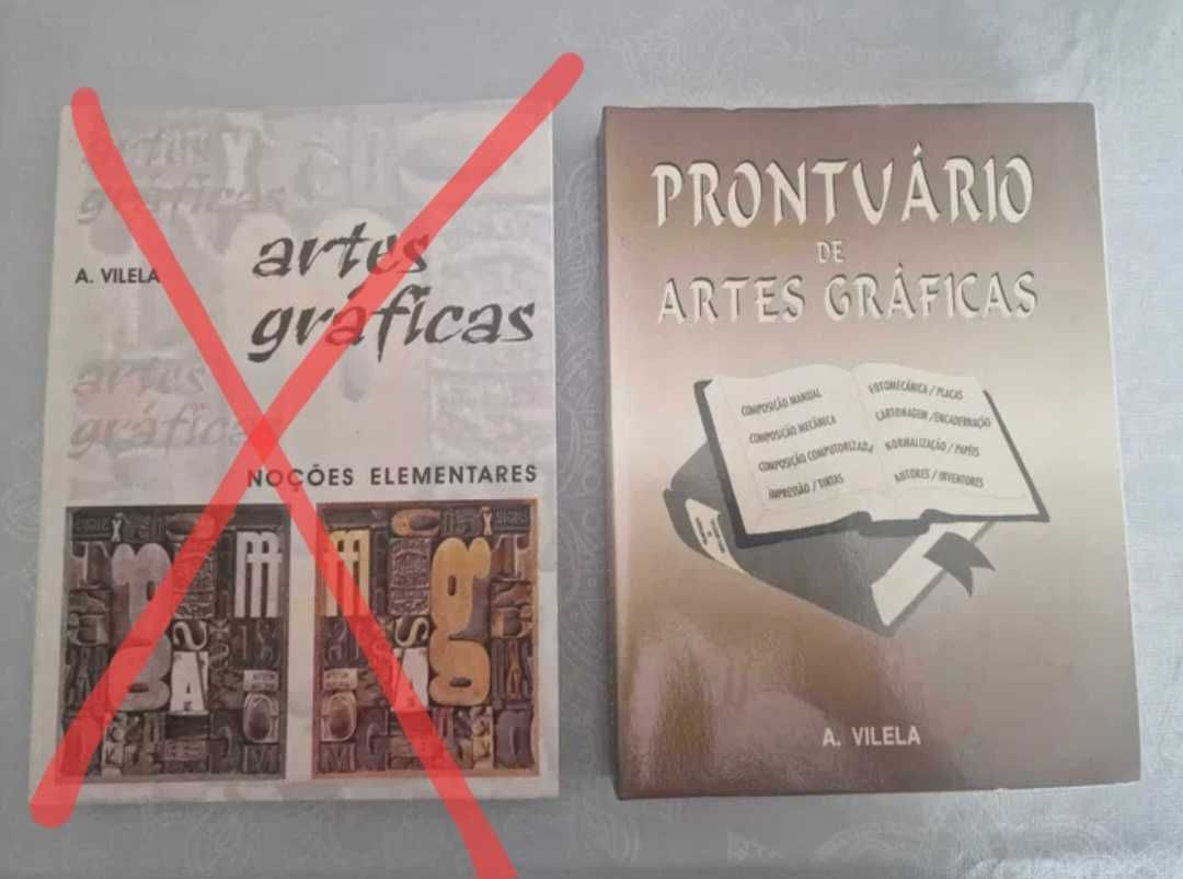 Livros de Artes Gráficas de A. Vilela