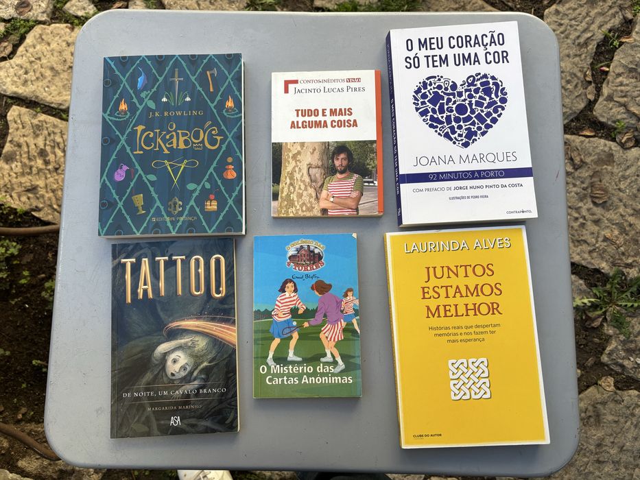 Vendo livros diversos - cada 3€ , tudo 50€