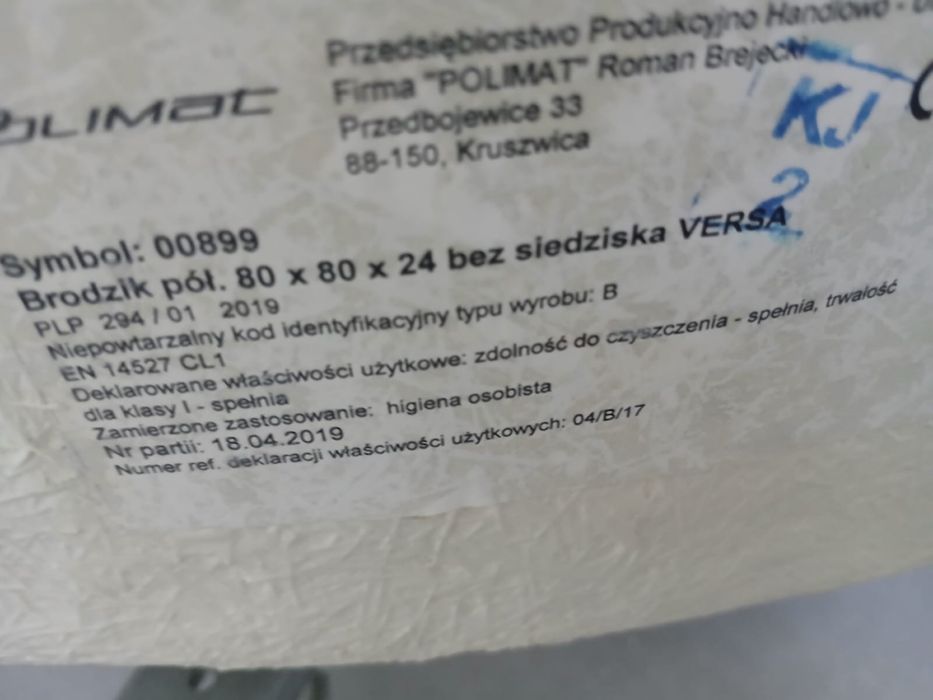 Kabina prysznicowa z brodzikem