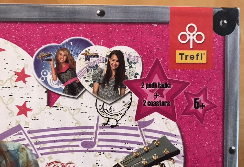 Trefl puzzle,Hannah Montana The Movie, Dziewczyna z Gitarą, 376 szt.