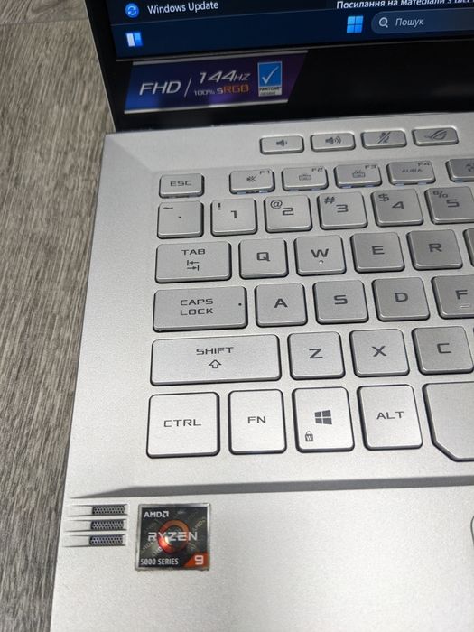 Asus rog ryzen 9 GA401Q видеокарта RX 3060 SSD 512