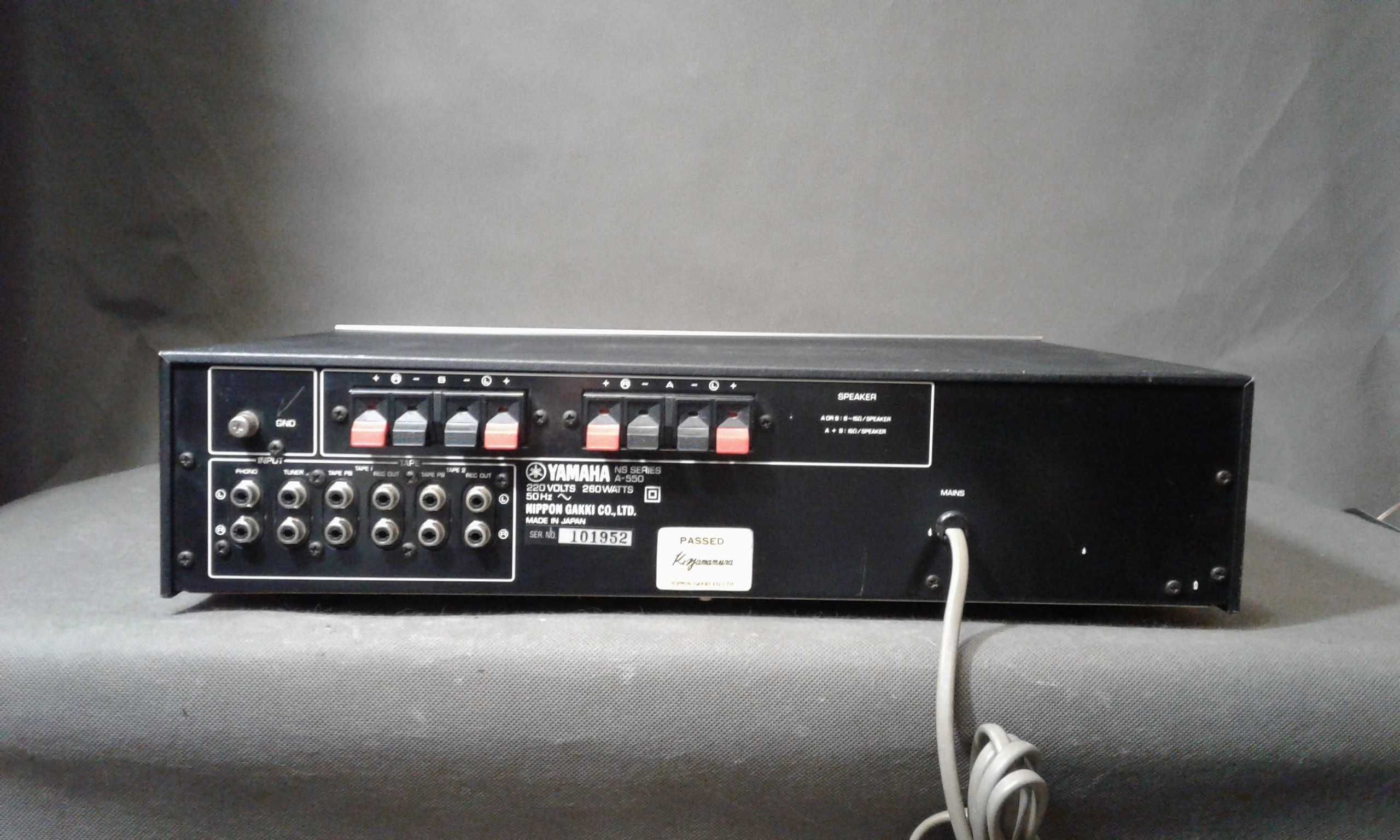 YAMAHA A-550,wzmacniacz stereo