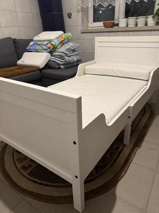 Łóżko dla dziecka rozkladane 80x200 plus materac