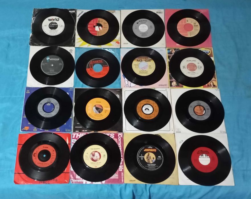 ---» 16 Discos de Vinil (Singles) «---