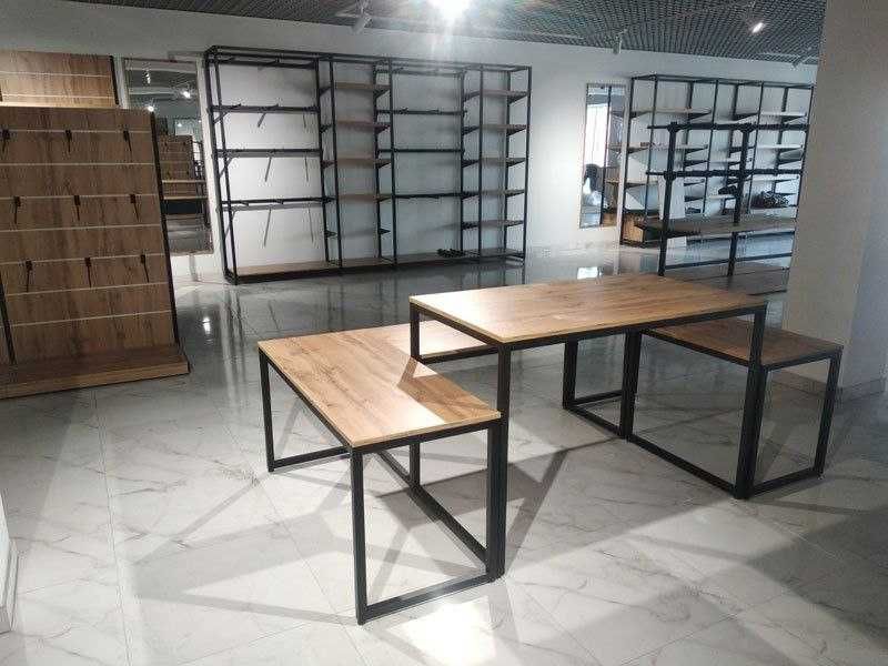 Знижка -20% на стелажі під замовлення. Вітрини, прилавки