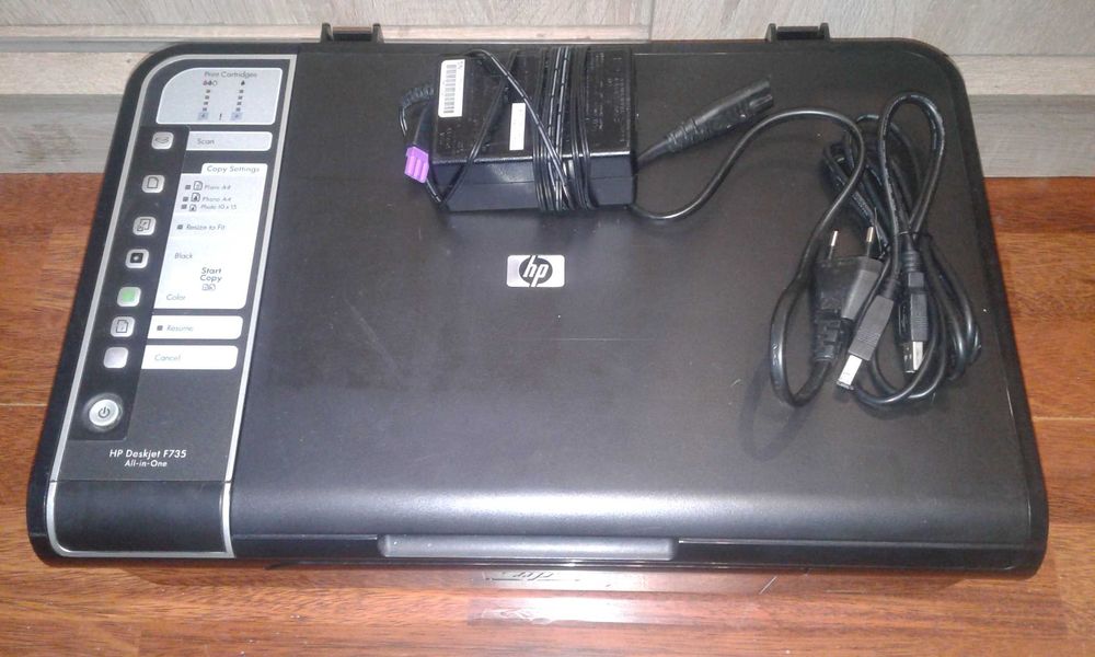 2 Drukarki HP Dyskjet F735  I Canon TS3150