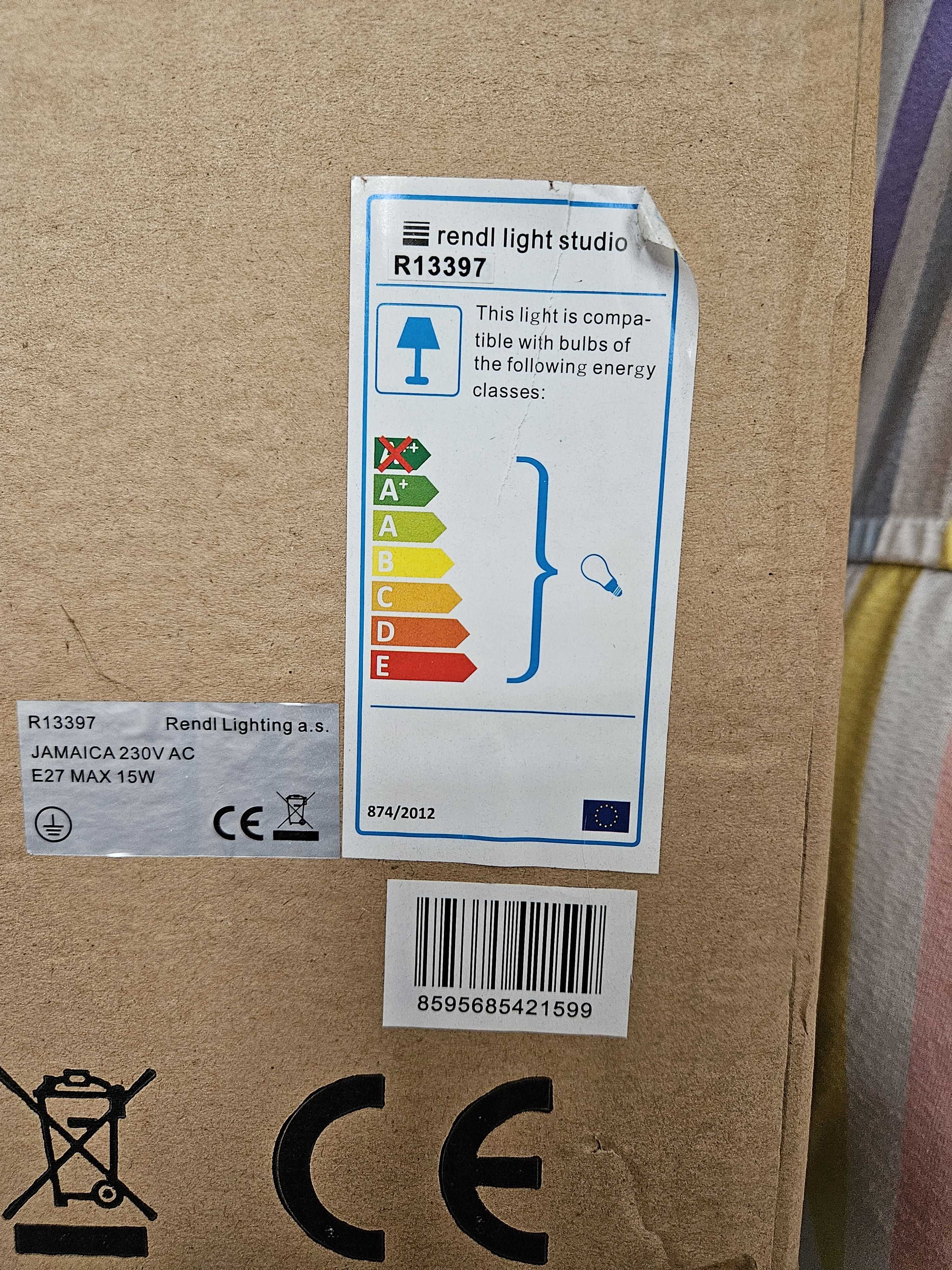 Lampa wisząca JAMAICA 230V AC E27 MAX 15W [34 R13397)