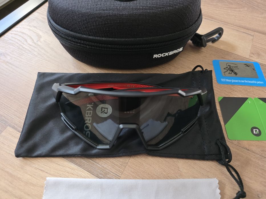 Rockbros Inteligentne okulary rowerowe z fotochromem Rockbros SP280