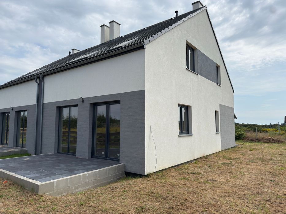 Nowy Blizniak w stanie deweloperskim 112m2 Racław/ Baczyna