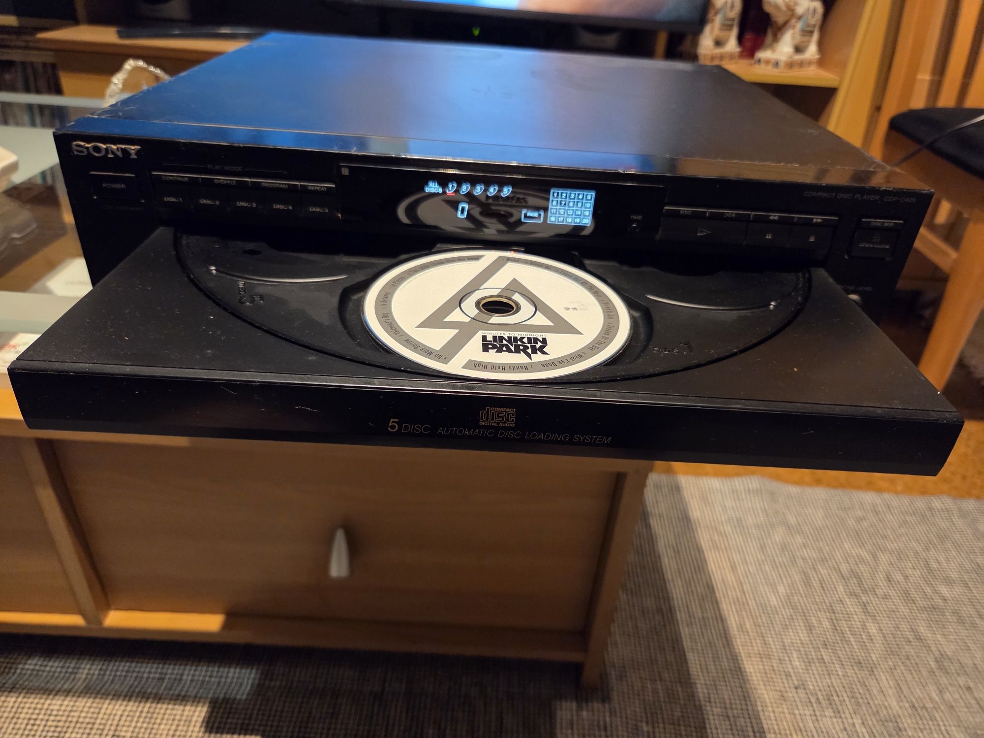 Sony compac disk cdp-C425