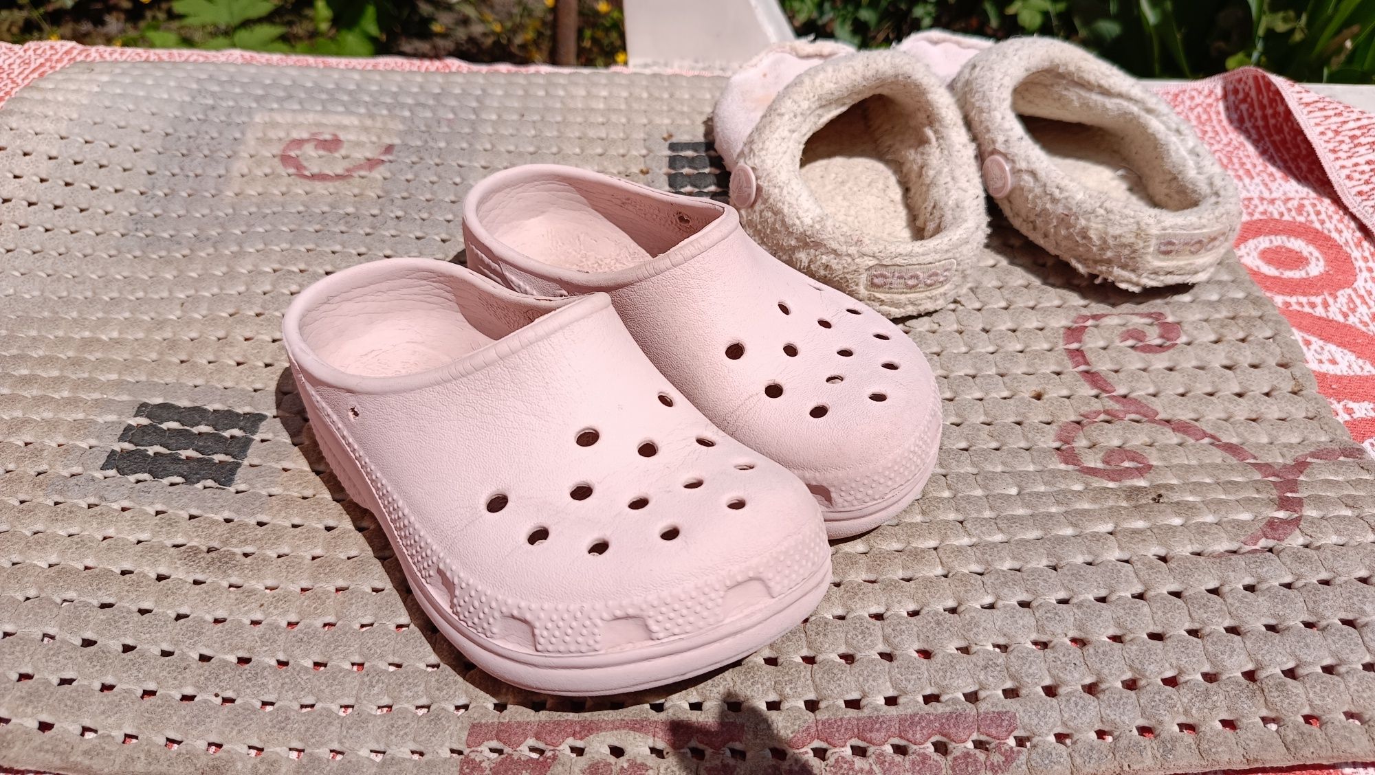 Crocs с меховой вставкой С8/9 25-26 размер