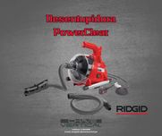 Desentupidora de Canos POWERCLEAR RIDGID   JR19