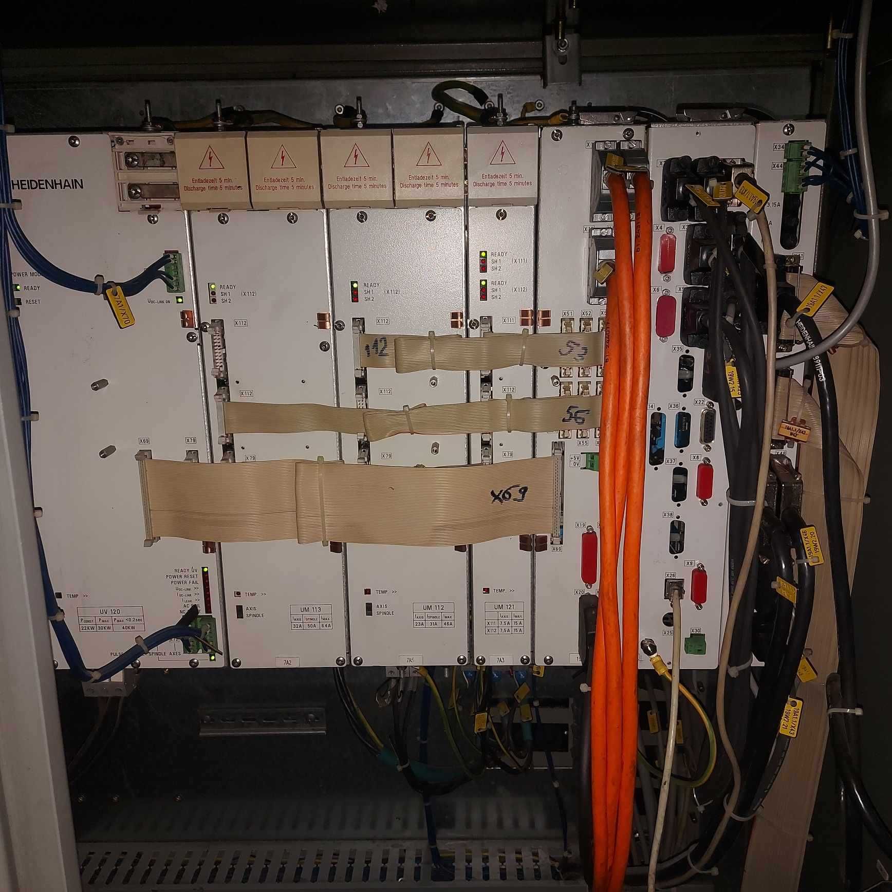DECKEL MAHO DMU 60T CNC FREZARKA 3 OSIE + skrętna b, skrawanie