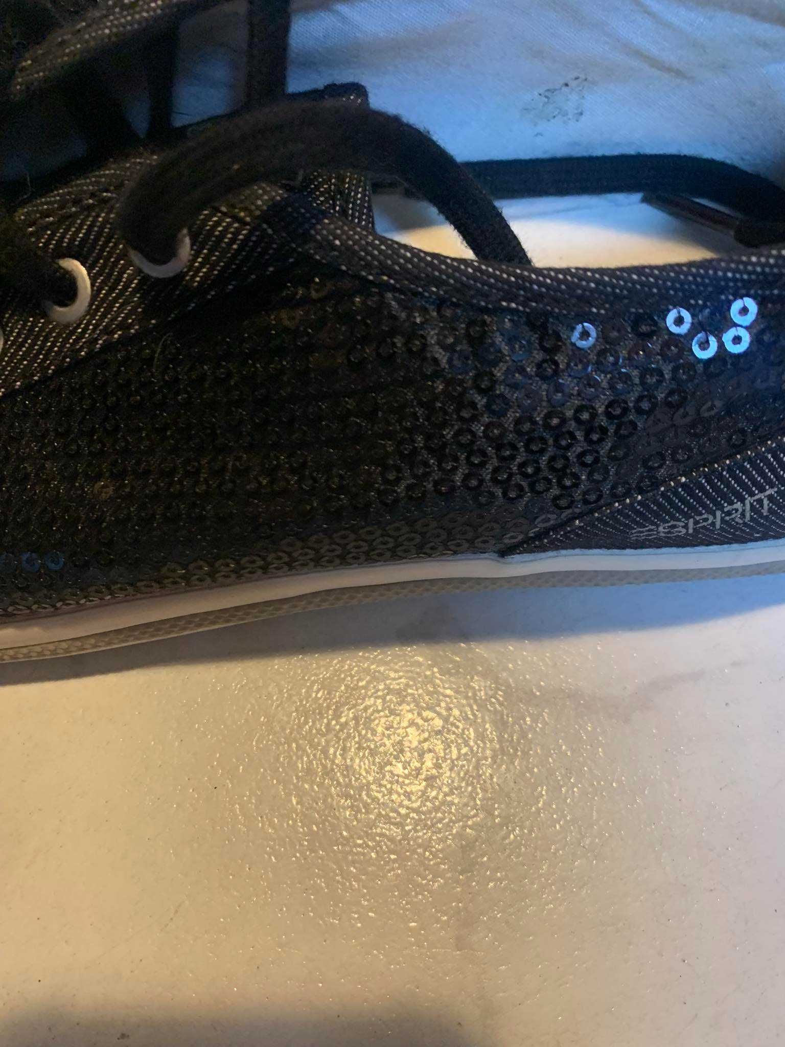 ESPRIT buty sportowe sneakersy trampki tenisówki cekiny 41