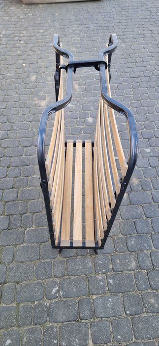 Łóżko polowe kompletne z materacem