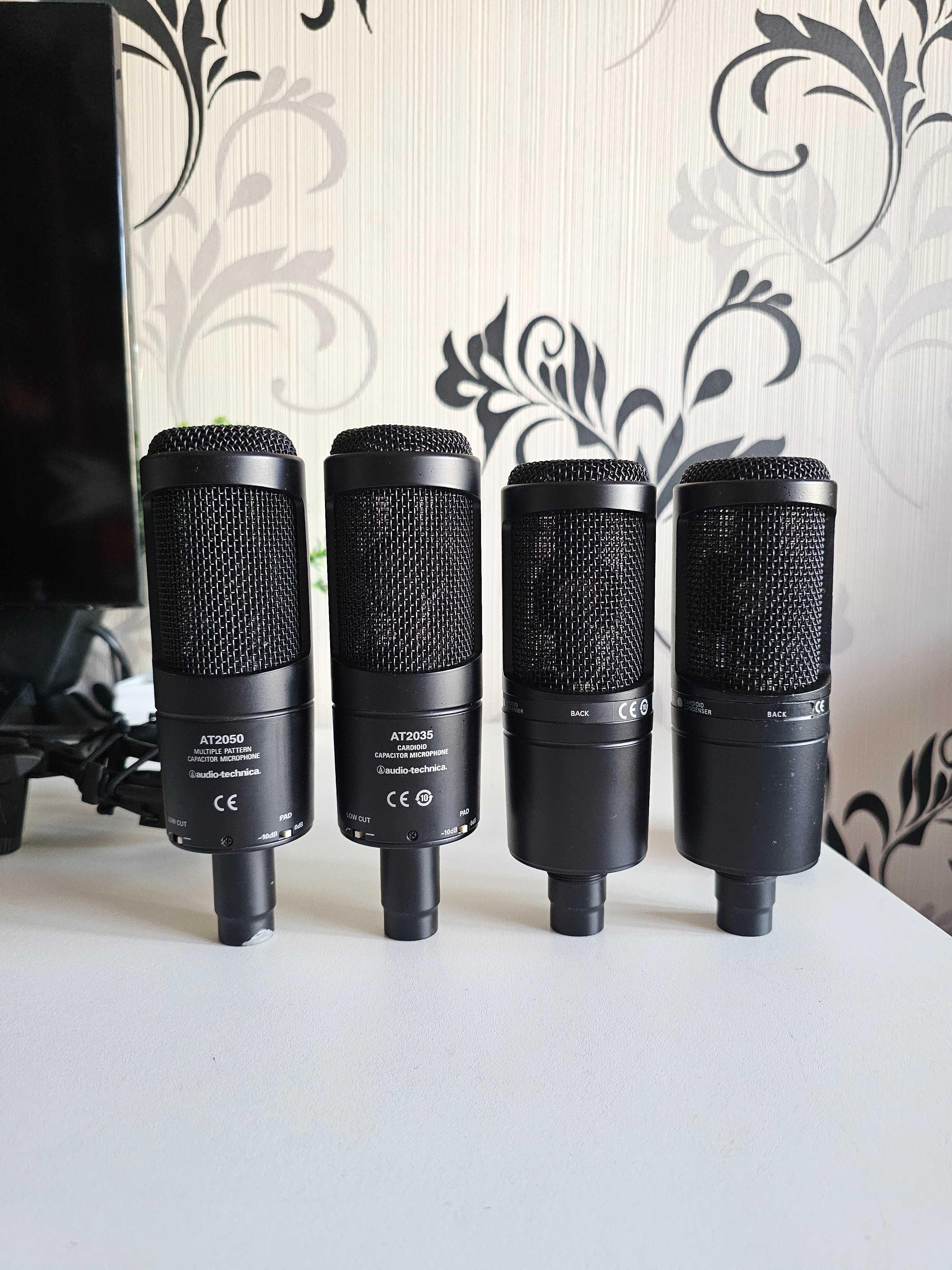 Студійний конденсаторний мікрофон Audio-Technica AT2020 AT2035 AT2050