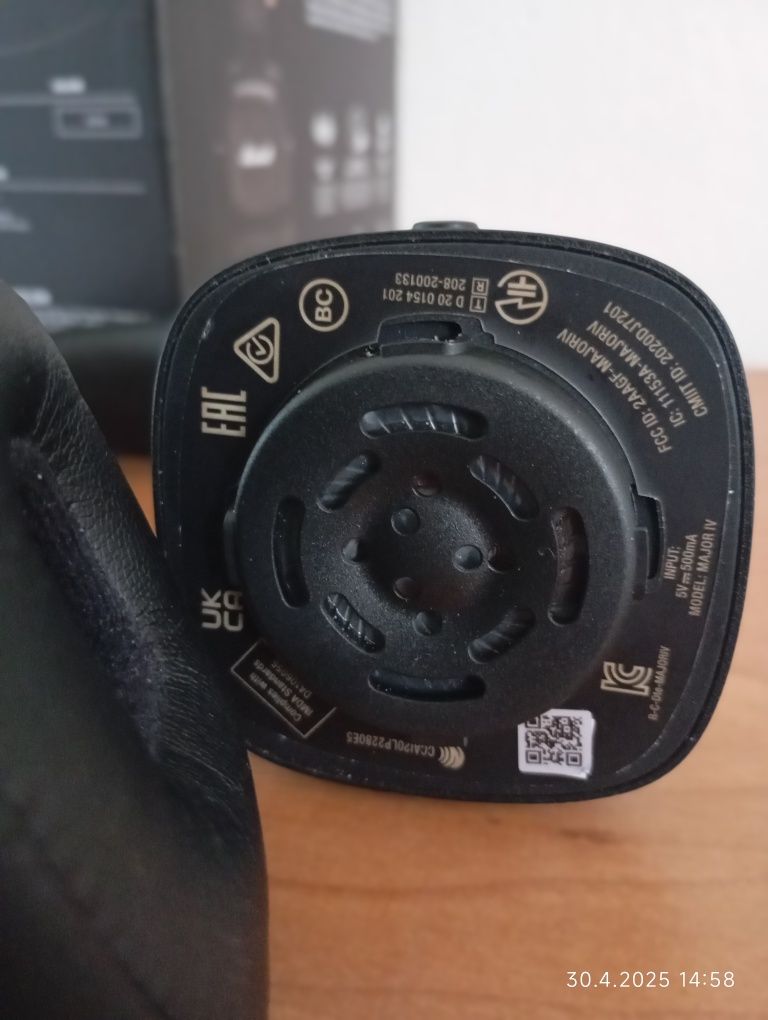 Marshall Major IV — бездротові Bluetooth навушники, як нові