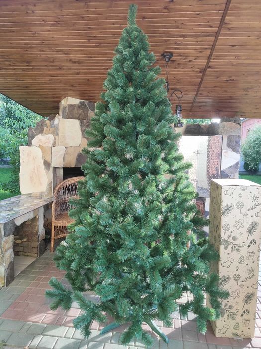 СУПЕР ЦІНА! Розкішна штучна ялинка ПВХ Карпатська казка від 1м до 3м
