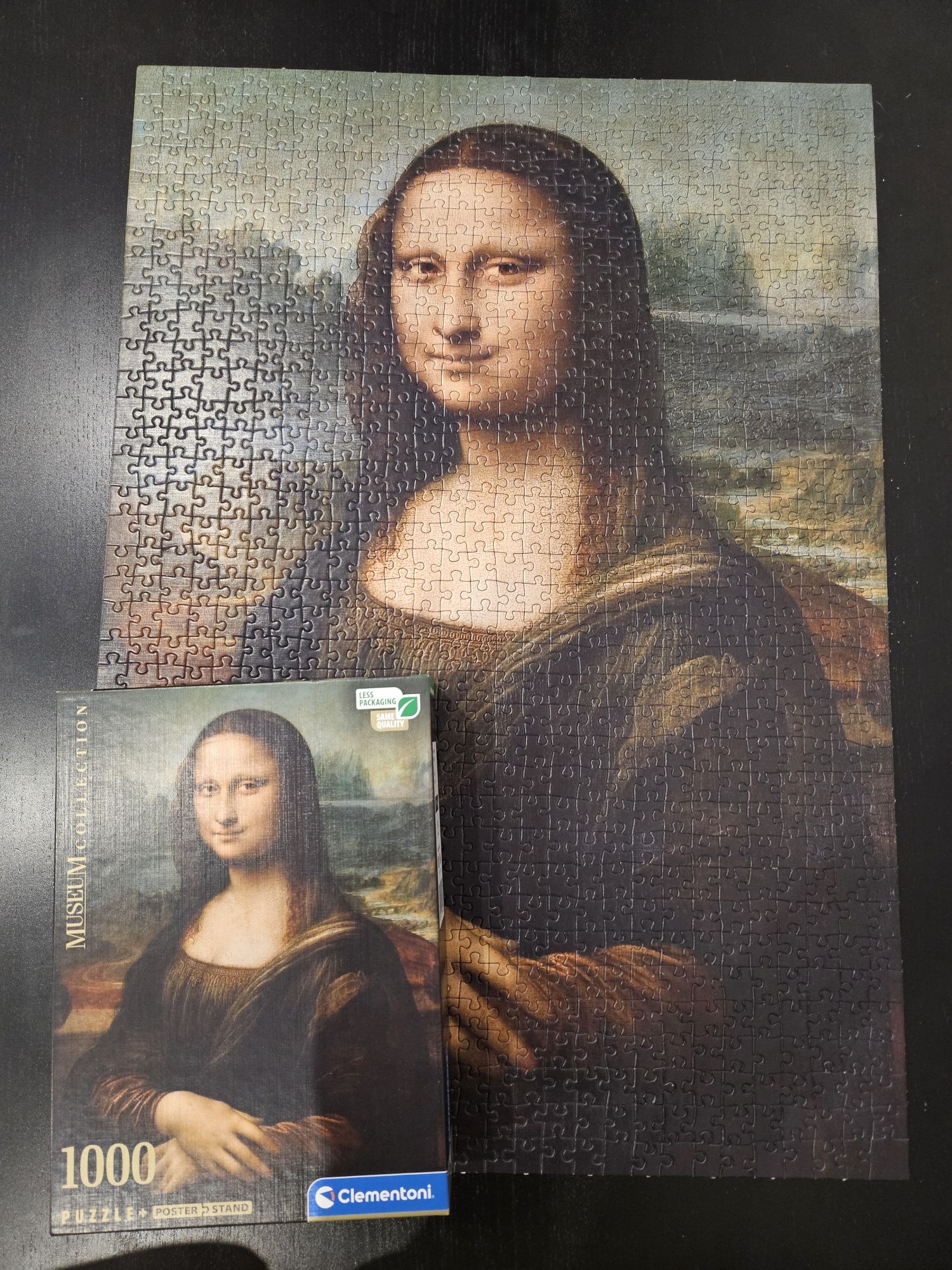 Puzzle Mona Lisa 1000 Clementoni Museum