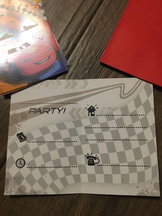 Zaproszenia na urodziny