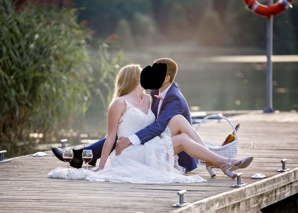 NAJTANIEJ ! Super okazja ! Piękna suknia ślubna Stella York