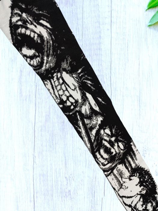 В'язаний акриловий Шарф з головним героєм аніме Берсерком