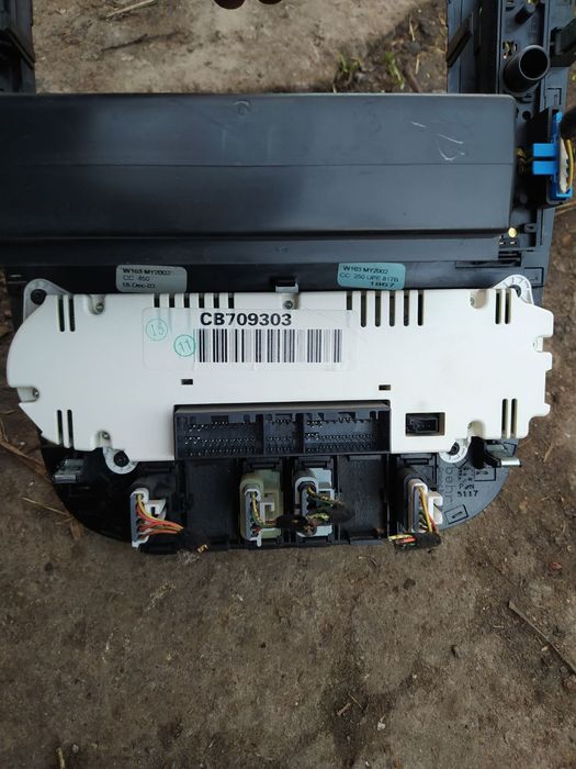 Блок управления печкой климатом мерседес мл w163
