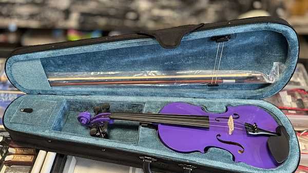 Prima Soloist Fiolet 3/4 skrzypce 3/4 futerał smyczek