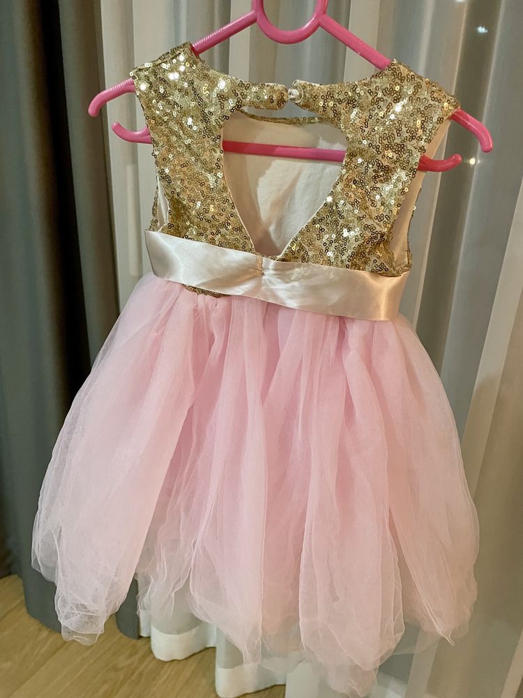Sukienka balowa dla dziewczynki sylwester cekiny