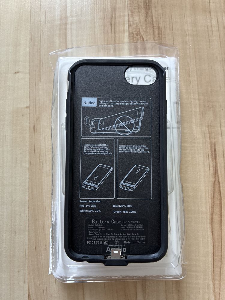 Powerbank Etui Bateria Do Iphone 6/6S/7/8/SE 2020