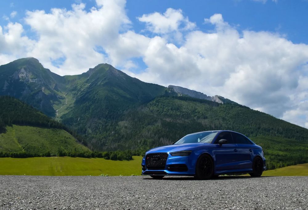 Audi S3 300KM Limousine - Sepang Blue
