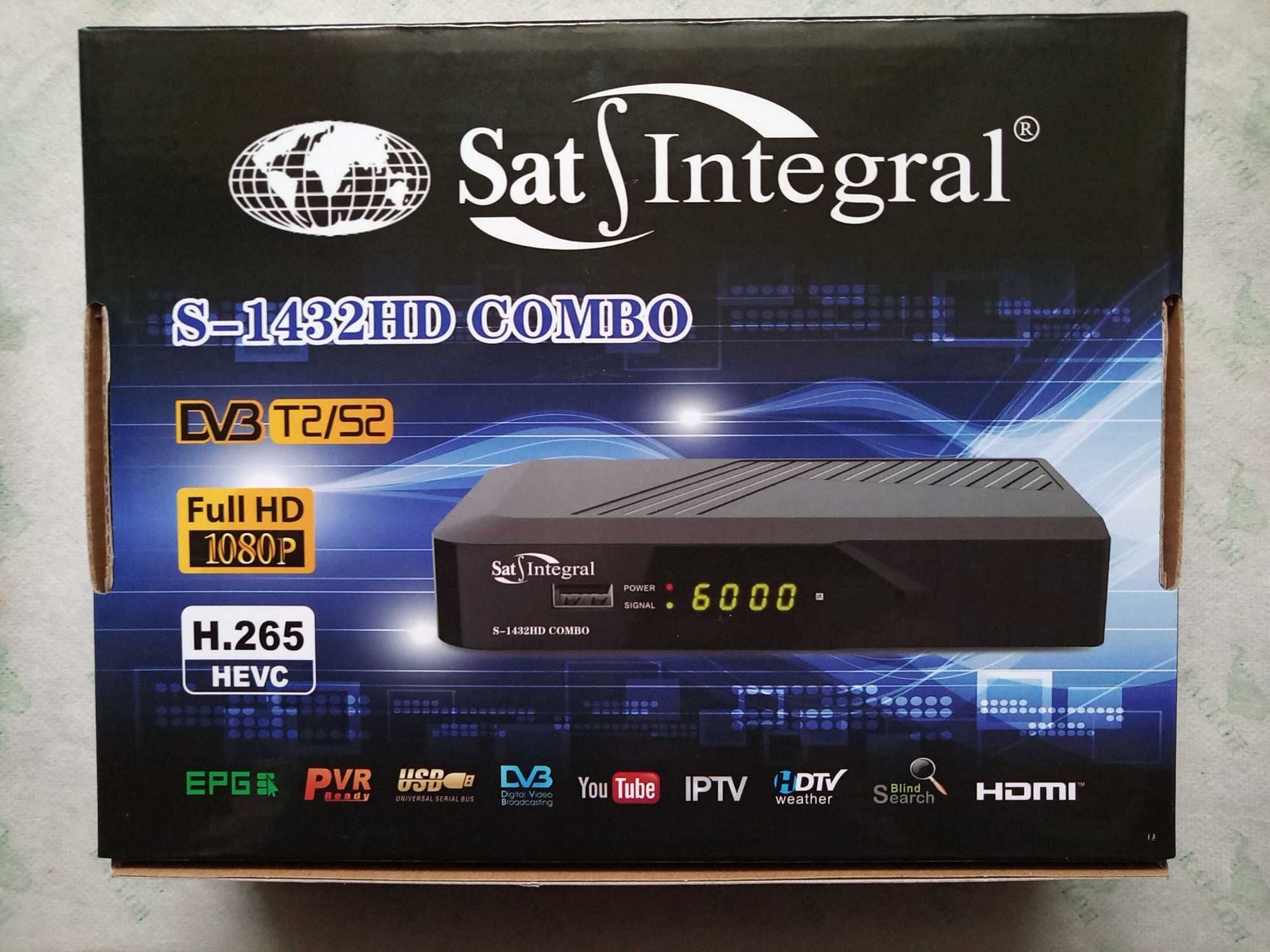 Тв тюнер Sat-Integral S-1432 HD Combo