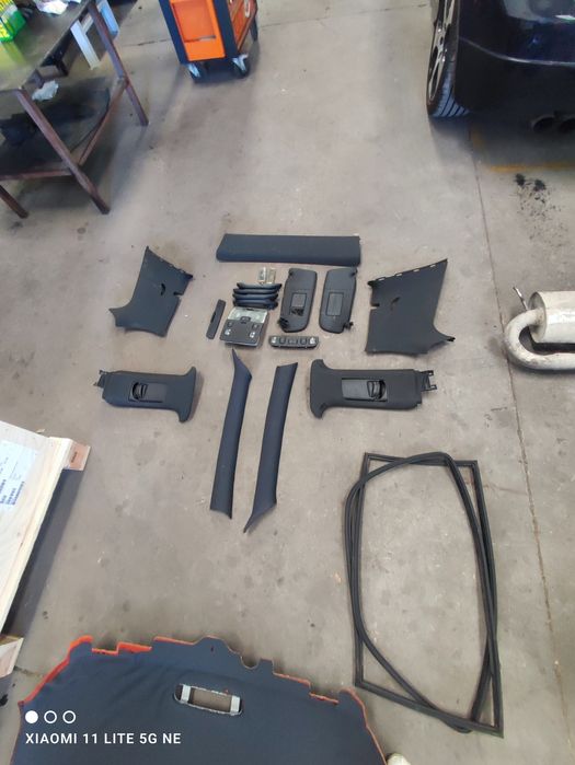 Interior preto Audi S3 8L